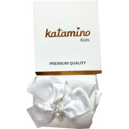 Памучен детски чорапогащник KATAMINO 7-10 години в ЦВЯТ ЕКРЮ.