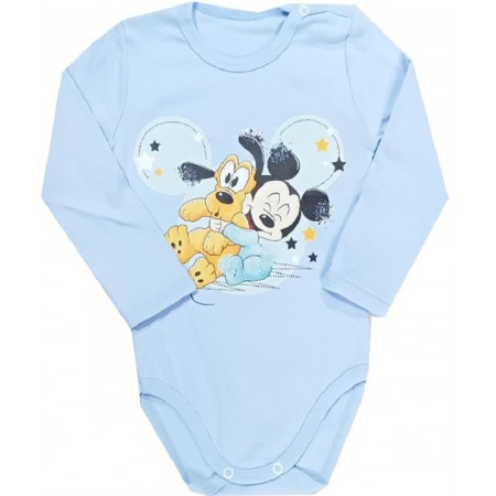 Бебешко боди ММ 80 ръст в синьо. Бебешко боди ММ 80 ръст в синьо.