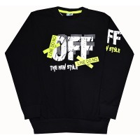 Детска блуза 0FF 146-176 ръст в черно. Детска блуза 0FF 146-176 ръст в черно.
