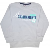 Детска блуза TOURNAMENTS 110-116 ръст в сиво.