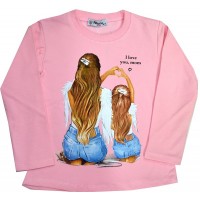 Ватирана детска блуза I LOVE YOU MOM 4-5 години. Ватирана детска блуза I LOVE YOU MOM 4-5 години.