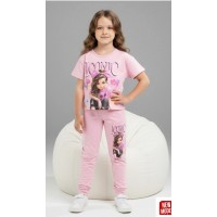 Детски комплект МОМИЧЕНЦЕ 3-10 години в розово КОД 11.
