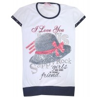 ДЕТСКА БЛУЗА *LOVE YOU *146-176 РЪСТ.