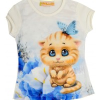 ДЕТСКА БЛУЗА *КОТЕНЦЕ* 1-3 години. ДЕТСКА БЛУЗА *КОТЕНЦЕ* 1-3 години.