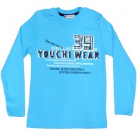 ДЕТСКА БЛУЗА *YOUCHI WEAR* В СИНЬО.